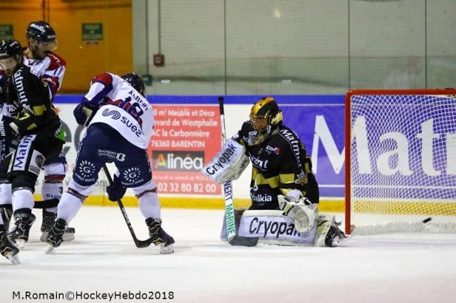 Photo hockey match Rouen - Angers  le 23/02/2018