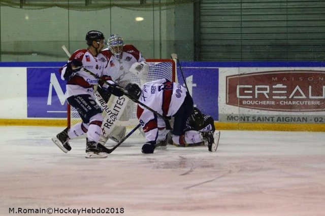 Photo hockey match Rouen - Angers  le 23/02/2018