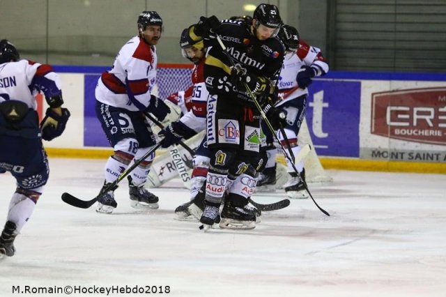 Photo hockey match Rouen - Angers  le 23/02/2018