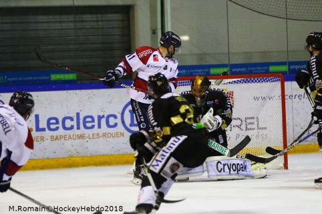 Photo hockey match Rouen - Angers  le 23/02/2018