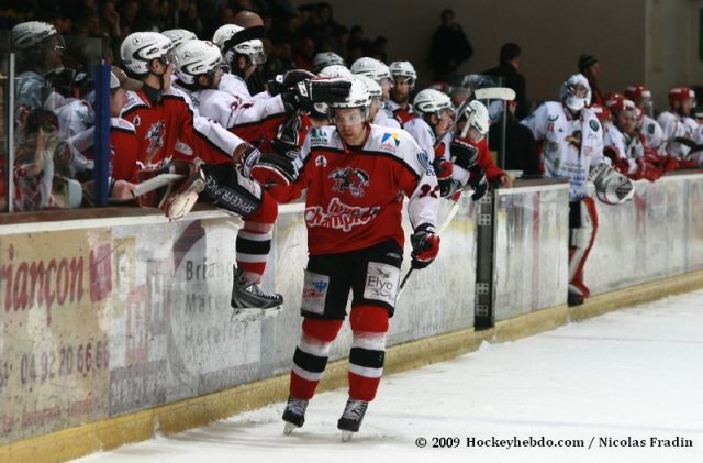 Photo hockey match Briançon  - Morzine-Avoriaz le 04/03/2009