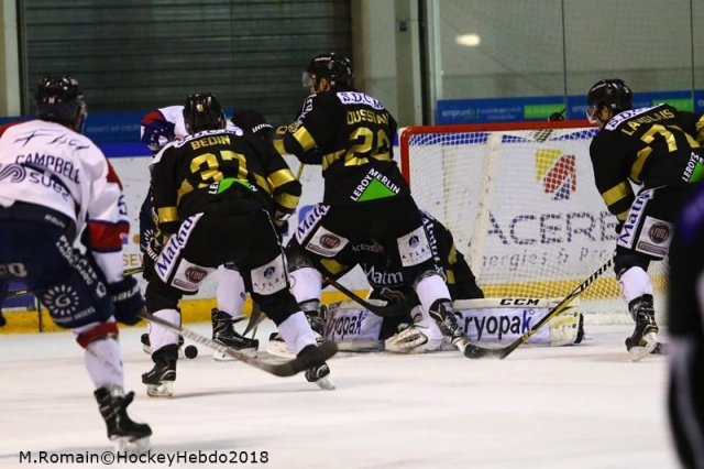 Photo hockey match Rouen - Angers  le 23/02/2018
