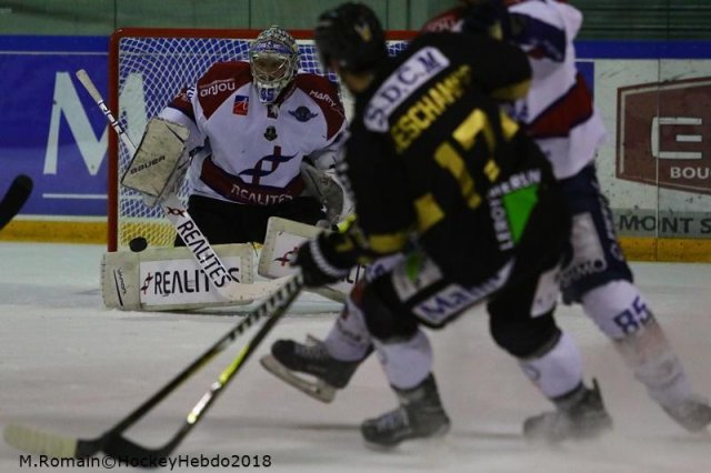 Photo hockey match Rouen - Angers  le 23/02/2018