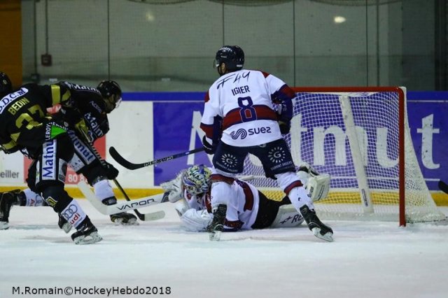 Photo hockey match Rouen - Angers  le 23/02/2018