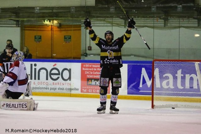 Photo hockey match Rouen - Angers  le 23/02/2018