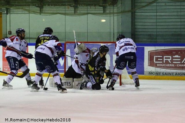 Photo hockey match Rouen - Angers  le 23/02/2018