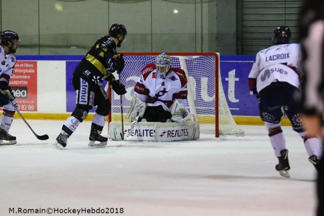 Photo hockey match Rouen - Angers  le 23/02/2018