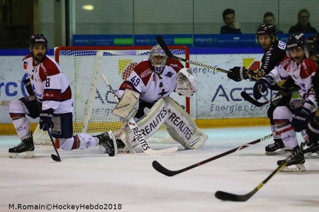 Photo hockey match Rouen - Angers  le 23/02/2018