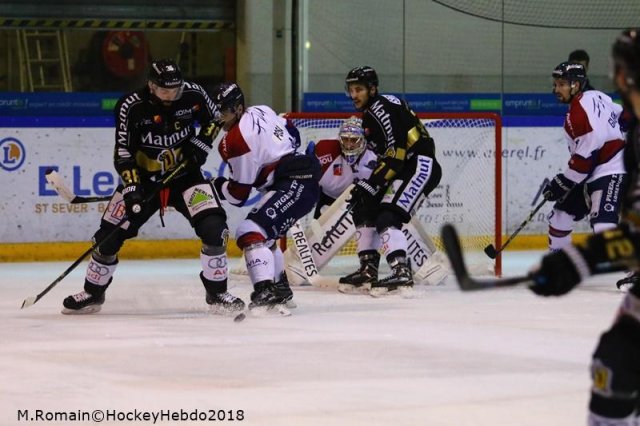 Photo hockey match Rouen - Angers  le 23/02/2018