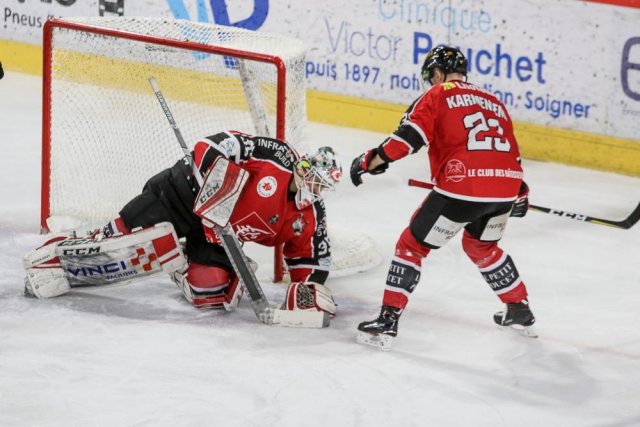 Photo hockey match Amiens  - Lyon le 23/02/2018