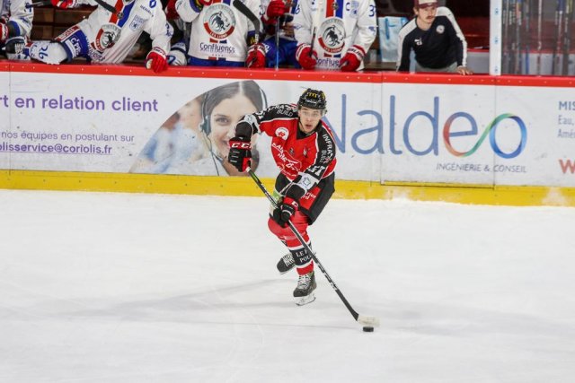 Photo hockey match Amiens  - Lyon le 23/02/2018