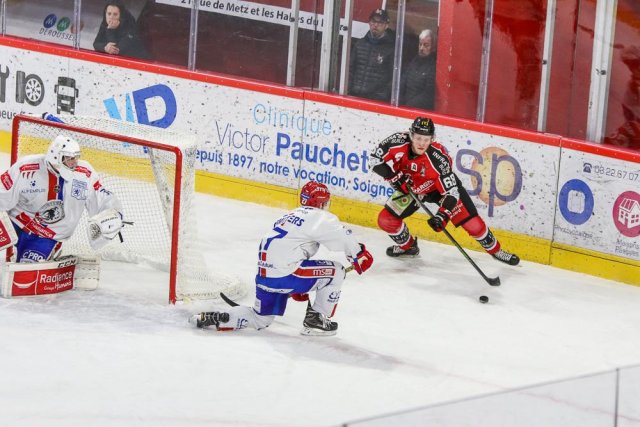 Photo hockey match Amiens  - Lyon le 23/02/2018