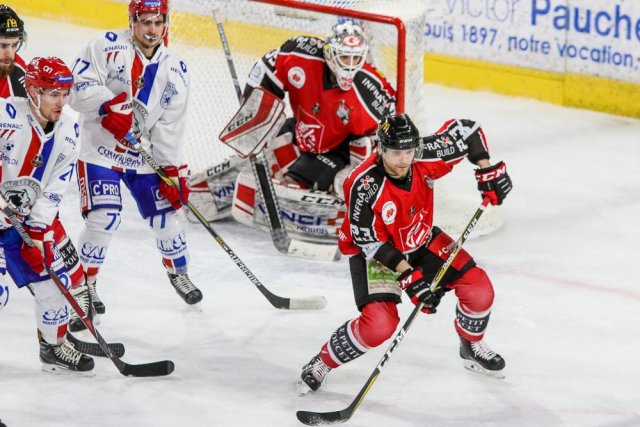 Photo hockey match Amiens  - Lyon le 23/02/2018
