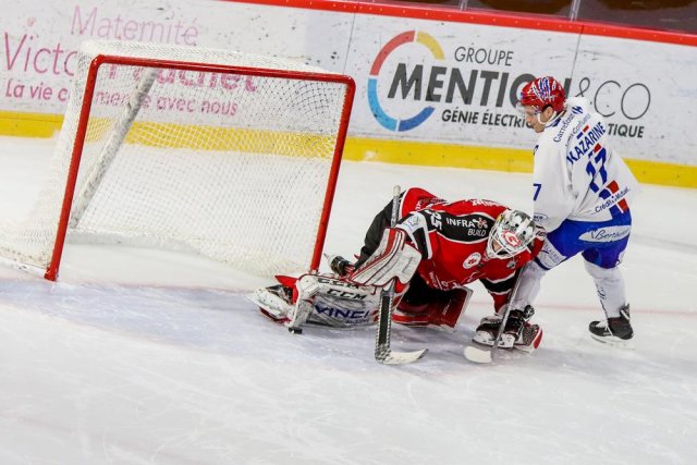 Photo hockey match Amiens  - Lyon le 23/02/2018