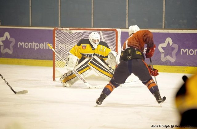 Photo hockey match Montpellier  - Rouen II le 24/02/2018