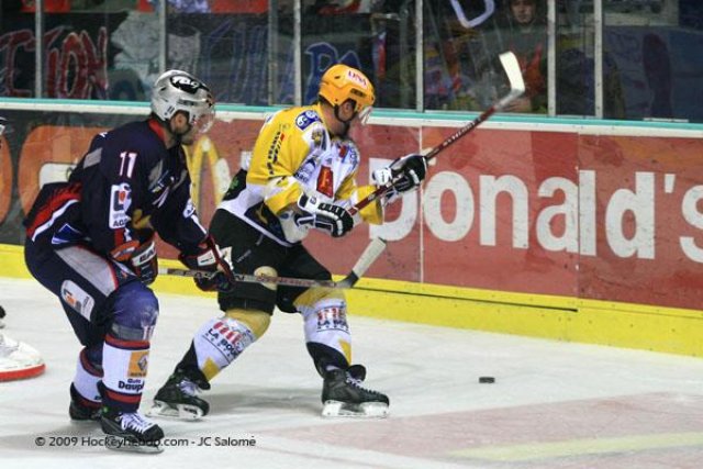 Photo hockey match Grenoble  - Strasbourg  le 03/03/2009