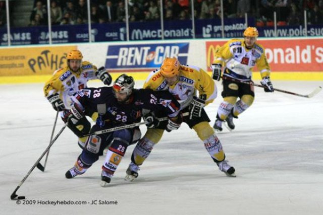 Photo hockey match Grenoble  - Strasbourg  le 03/03/2009