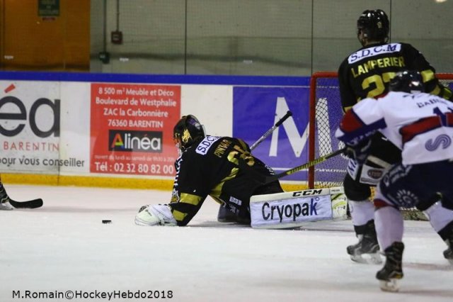 Photo hockey match Rouen - Angers  le 24/02/2018