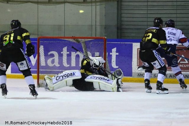 Photo hockey match Rouen - Angers  le 24/02/2018