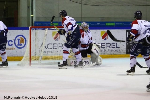 Photo hockey match Rouen - Angers  le 24/02/2018