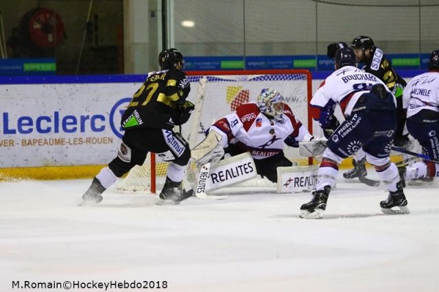 Photo hockey match Rouen - Angers  le 24/02/2018