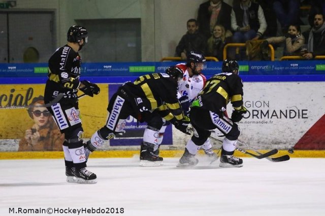 Photo hockey match Rouen - Angers  le 24/02/2018