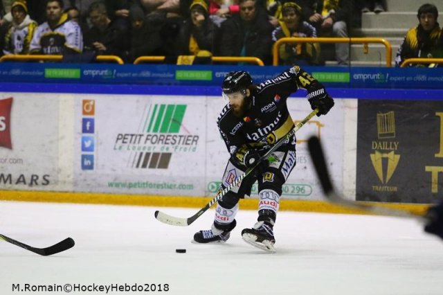 Photo hockey match Rouen - Angers  le 24/02/2018