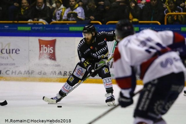 Photo hockey match Rouen - Angers  le 24/02/2018