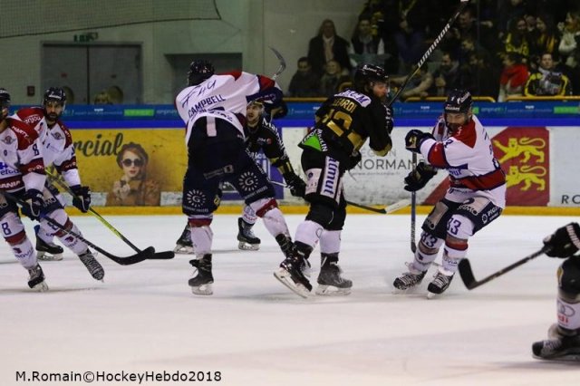 Photo hockey match Rouen - Angers  le 24/02/2018