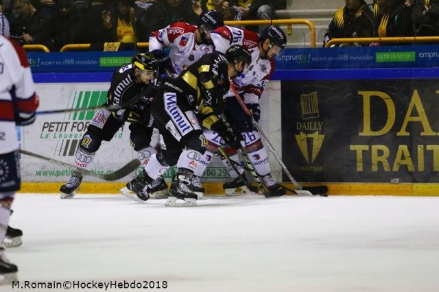 Photo hockey match Rouen - Angers  le 24/02/2018