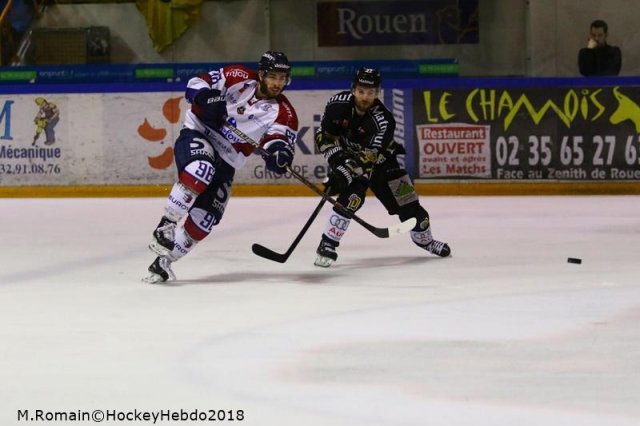 Photo hockey match Rouen - Angers  le 24/02/2018