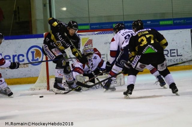 Photo hockey match Rouen - Angers  le 24/02/2018