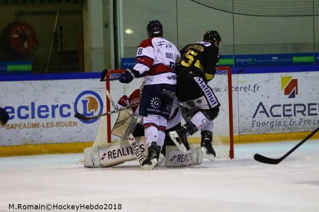 Photo hockey match Rouen - Angers  le 24/02/2018