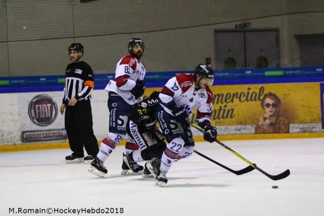 Photo hockey match Rouen - Angers  le 24/02/2018