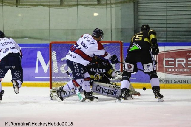 Photo hockey match Rouen - Angers  le 24/02/2018