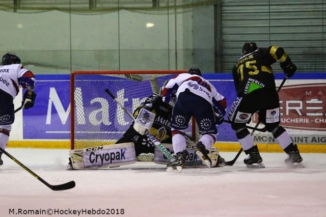 Photo hockey match Rouen - Angers  le 24/02/2018