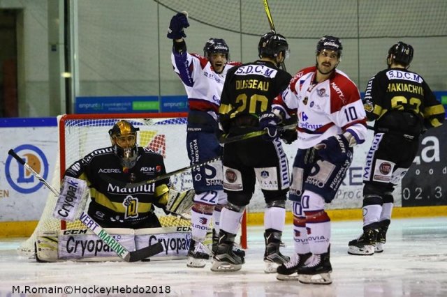 Photo hockey match Rouen - Angers  le 24/02/2018