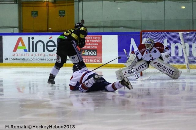 Photo hockey match Rouen - Angers  le 24/02/2018