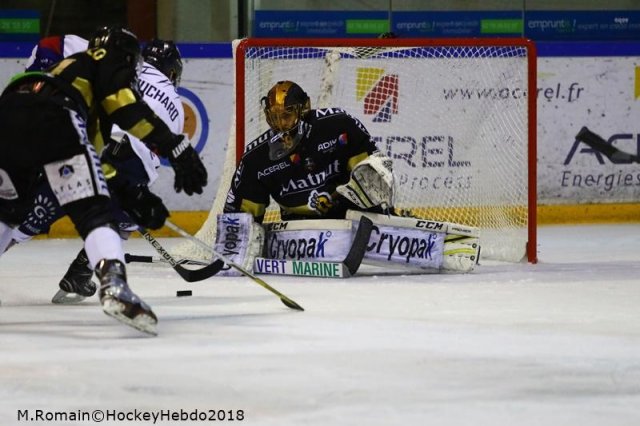 Photo hockey match Rouen - Angers  le 24/02/2018