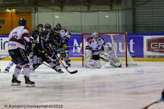 Photo hockey match Rouen - Angers  le 24/02/2018