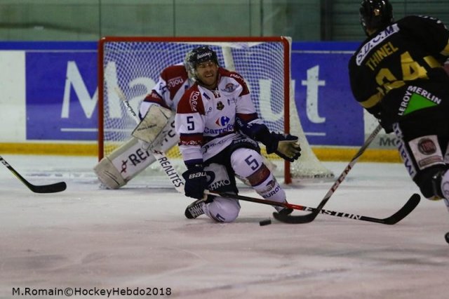 Photo hockey match Rouen - Angers  le 24/02/2018