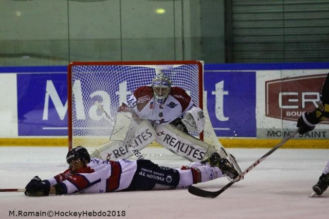 Photo hockey match Rouen - Angers  le 24/02/2018