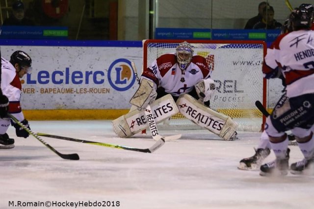 Photo hockey match Rouen - Angers  le 24/02/2018
