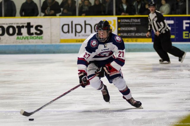 Photo hockey match Clermont-Ferrand - Wasquehal Lille le 24/02/2018
