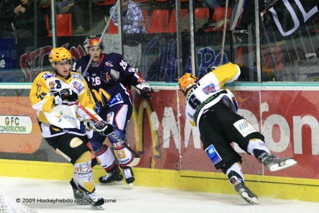 Photo hockey match Grenoble  - Strasbourg  le 03/03/2009