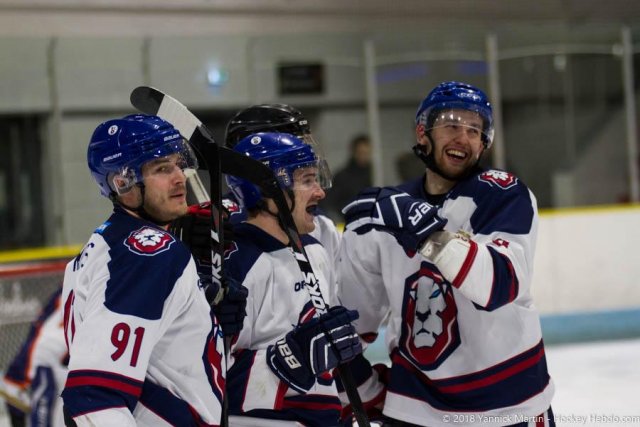 Photo hockey match Clermont-Ferrand - Wasquehal Lille le 24/02/2018