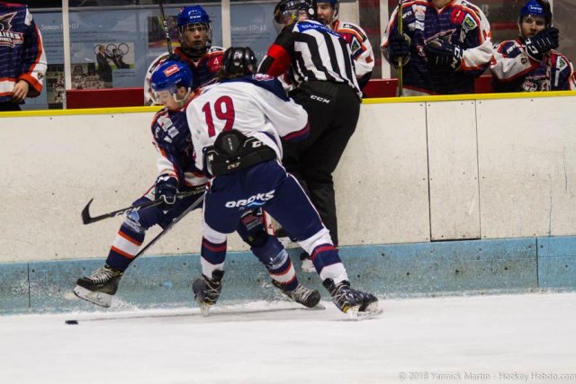 Photo hockey match Clermont-Ferrand - Wasquehal Lille le 24/02/2018