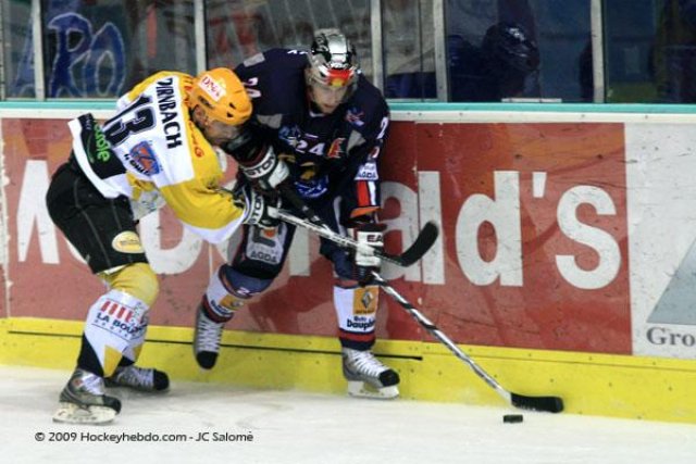 Photo hockey match Grenoble  - Strasbourg  le 03/03/2009