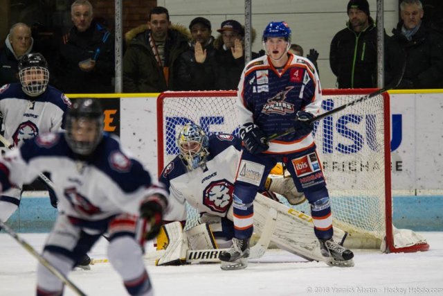 Photo hockey match Clermont-Ferrand - Wasquehal Lille le 24/02/2018