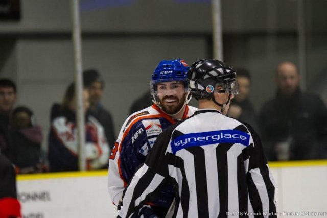 Photo hockey match Clermont-Ferrand - Wasquehal Lille le 24/02/2018